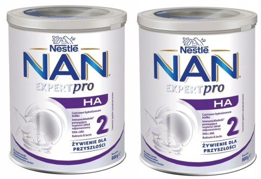 NESTLE NAN EXPERT PRO HA 2 MLEKO 2x800g 2PAK