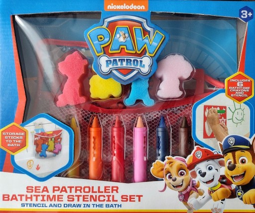 Zestaw do rysowania do kąpieli Psi Patrol