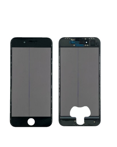 Szyba Z Ramką Polaryzacja Do IPhone 8 Czarna