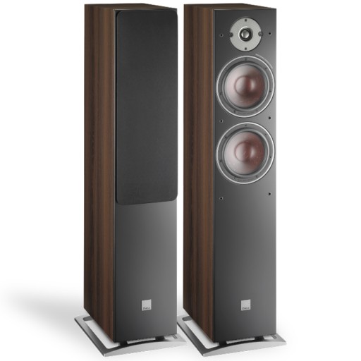 KOLUMNY PODŁOGOWE DALI OBERON 7 DARK WALNUT PARA
