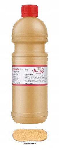 RENOSKÓR FARBA LAKIER DO SKÓRY BANANOWY 480ML