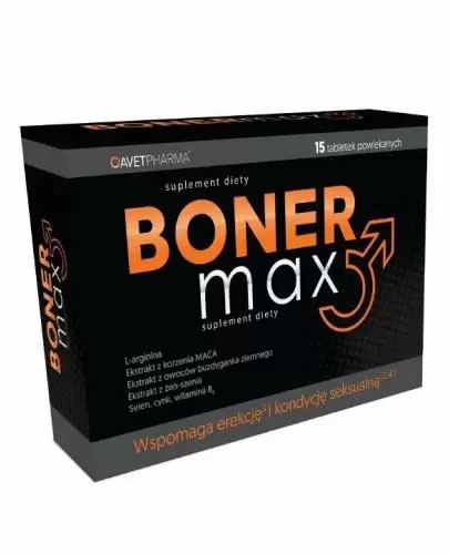 Boner Max 15 tabletek
