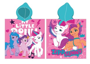 Kucyk Ponny MY LITTLE PONY Ręcznik DZIECIĘCY z Kapturem PONCHO OKRYCIE KĄPI
