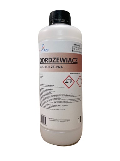 ODRDZEWIACZ DO STALII I ŻELIWA KWAS FOSFOROWY 50% 1L
