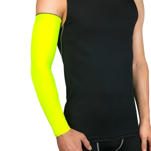 UV Sun Protection Arm Sleeves - Tattoo Forearm Covers Anti-Slip for Golf,