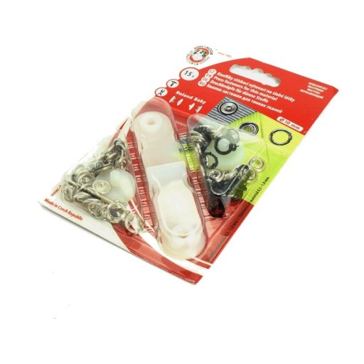 Napy zatrzaski springi 10mm czarne napownica