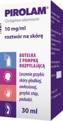 PIROLAM 1% PŁYN NA SKÓRĘ 30 ML