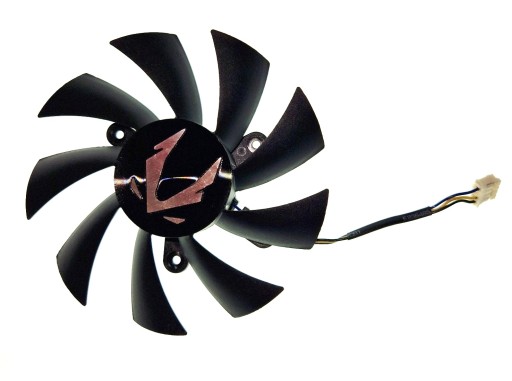 Wentylator ZOTAC GTX1660 1660Ti RTX2060 RTX2070 SUPER Mini 87mm 12V/0,46A