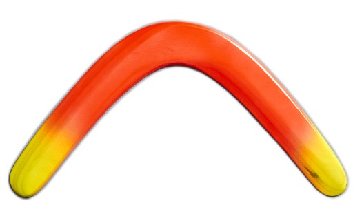 Rogal Fluoro bumerang powracający praworęczny