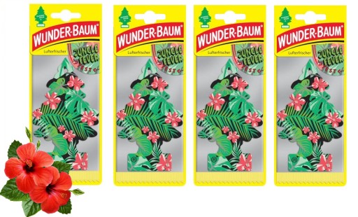 WUNDER BAUM ZAPACH CHOINKA ZAPACHOWA JUNGLE FEVER