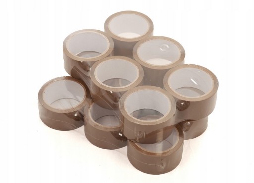 12szt TAŚMA PAKOWA SMART 48mm/60y SZARA AKRYL