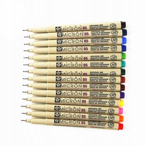 1 @ # Sakura wodoodporny Fade Proof 0.45mm mikron