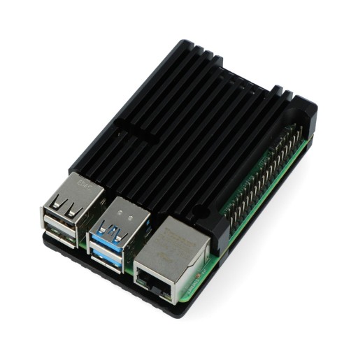 Obudowa justPi do Raspberry Pi 4B - aluminiowa