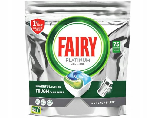 FAIRY PLATINUM TABLETKI DO ZMYWARKI ALLin ONE 75sz