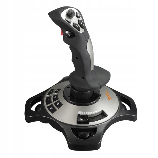 Flight Simulator Joystick do PC Gra,Czarny