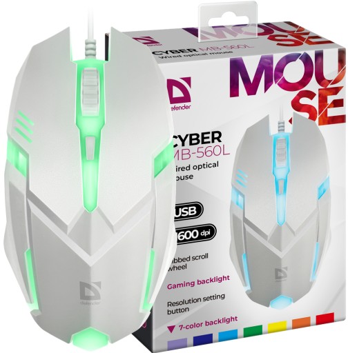 MYSZ myszka GAMINGOWA DLA GRACZY RGB LED 1200 DPI