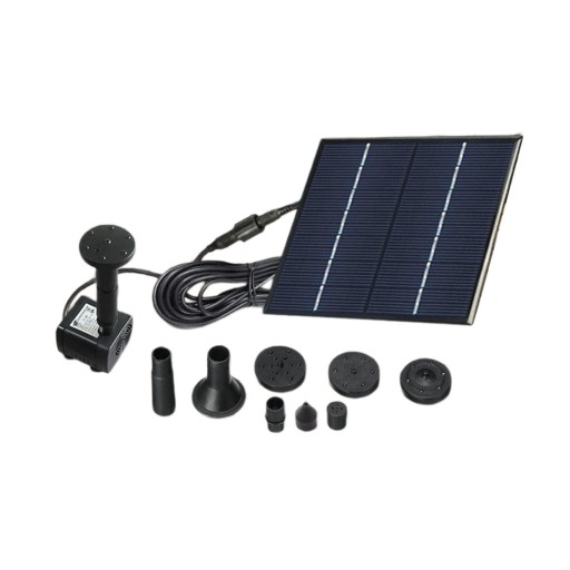 Ogrodowa pompa wodna Solarna z dyszami Cyrkulacja wody Solarna ze wsporniki