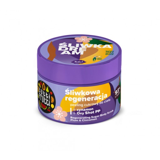 Tutti Frutti peeling cukrowy Śliwka 300g