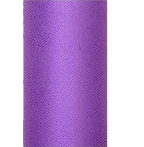 Tiul w rolce 50 cm rolka 9m Ciemny Fiolet