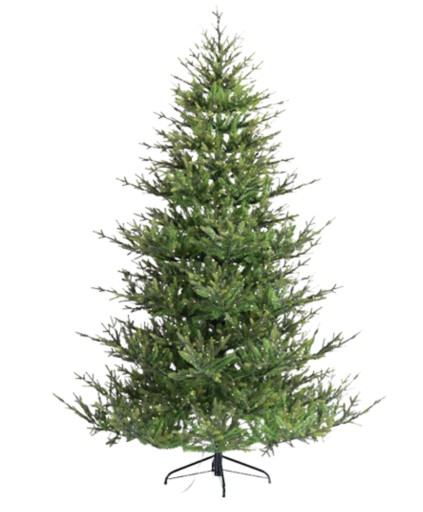 DUŻA SZTUCZNA CHOINKA ŚWIERK 210 CM ZE STOJAKIEM