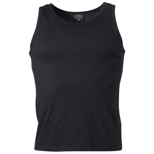 Koszulka bez rękawów bokserka MFH Tank-Top - czarna XXL