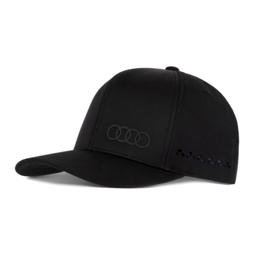 CZAPKA Z DASZKIEM AUDI TEC CZARNA ASO ORYGINAŁ