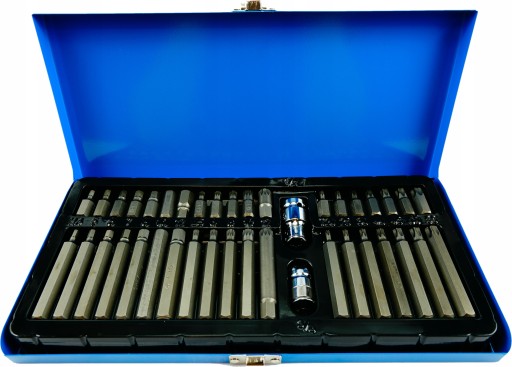 ZESTAW BITÓW TORX, HEX, SPLINE 40 sztuk FALON TECH