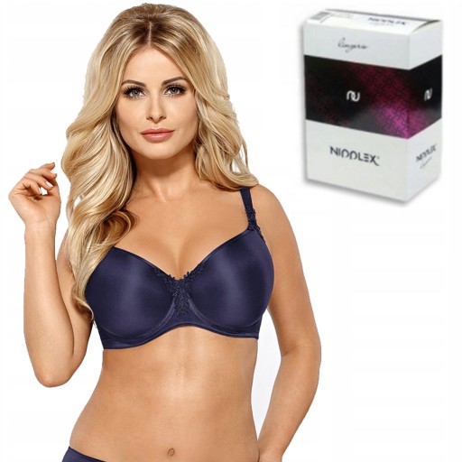 Biustonosz Full Cup Nipplex Anita granatowy 95B
