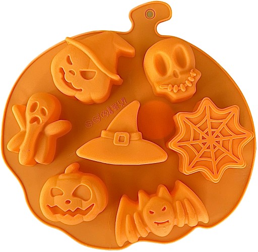 FOREMKA SILIKONOWA MUFFINY FORMA CIASTKA HELLOWEEN