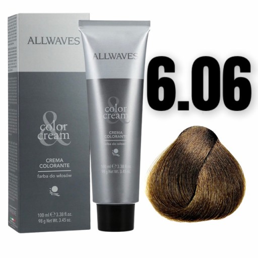 ALLWAVES Color Cream 6.06 100ml farba do włosów