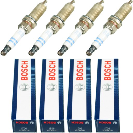 4X ŚWIECE BOSCH 0242135529 MAZDA TOYOTA 9621