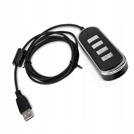 Linia konwersji słuchawek RJ9 na USB Audio Linia