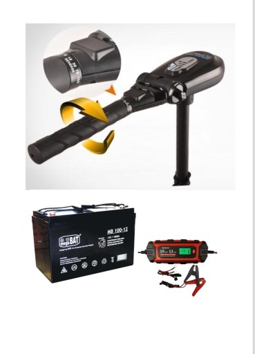 Silnik elektryczny Haswing Protruar 1.0 65lb Maximizerem 65 lb W ZESTAW !