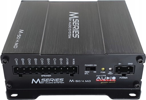 Wzm. samoch. 4-kanałowy Audio System M50.4MD 100 W