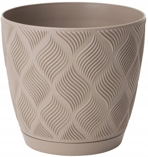 DONICZKA FLOW PETIT 3D Z PODSTAWKĄ BEŻOWA 15CM