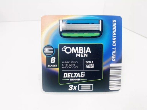 WKŁADY OMBIA MEN DELTA TRIMMER 6 3 SZT