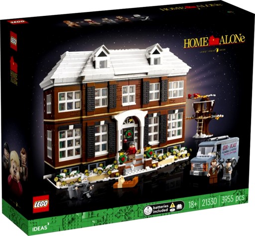 KLOCKI LEGO IDEAS KEVIN SAM W DOMU 21330