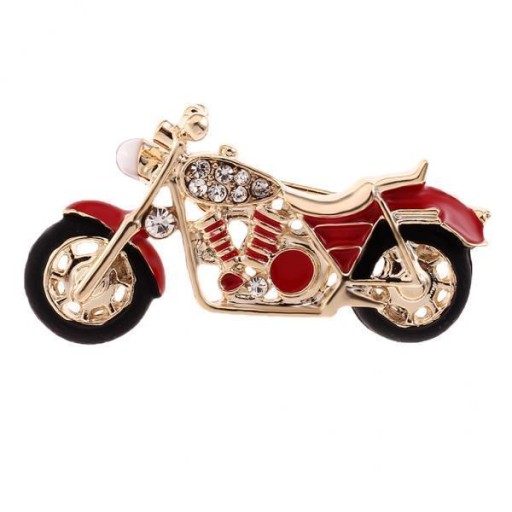 4xModny motocykl z kryształkami górskimi