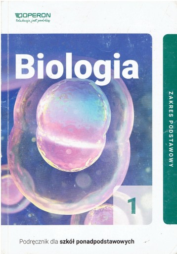 Biologia 1 Podręcznik Zakres podstawowy