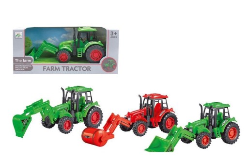 TRAKTOR Z ŁYŻKĄ