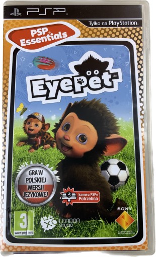 EYEPET EYE PET płyta bdb- komplet PL PSP