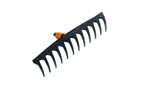 FISKARS QuikFit Głowica Grabie do trawy ziemi uniwersalne ogrodowe tworzywo