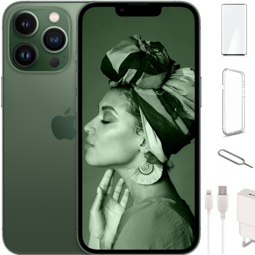 SMARTFON APPLE IPHONE 13 PRO MAX 128 GB | PREMIUM A+ | GRATISY | ZIELONY