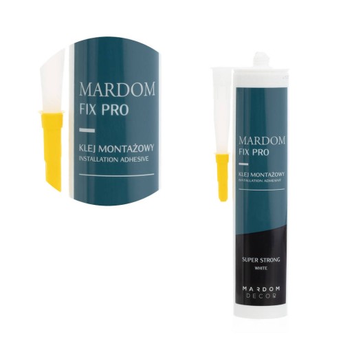 Klej montażowy Mardom FIX PRO klej do sztukaterii