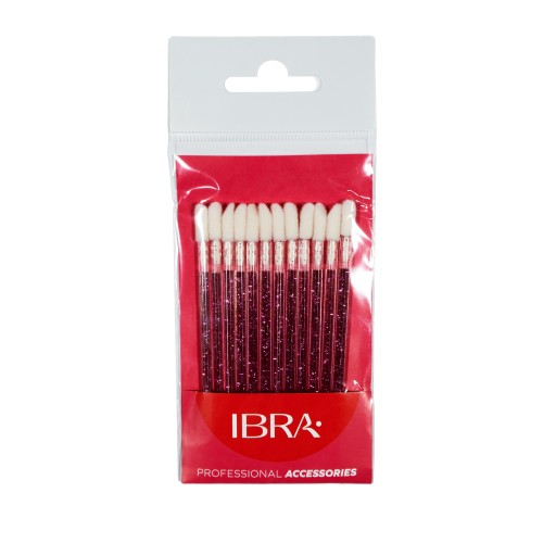 Jednorazowe aplikatory do ust IBRA Makeup 12 szt.