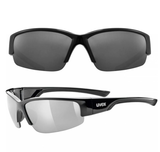 OKULARY ROWEROWE UVEX SPORTSTYLE 215 BLACK