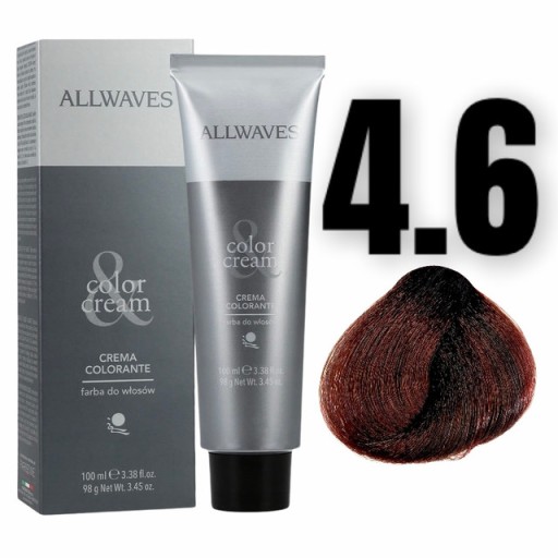ALLWAVES Color Cream 4.6 100ml farba do włosów