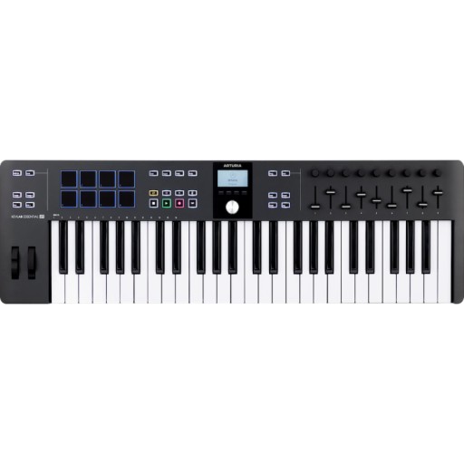 ARTURIA KEYLAB ESSENTIAL 49 MK3 BLACK KLAWIATURA MIDI USB