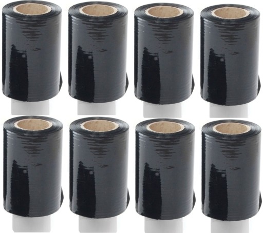 FOLIA STRETCH MINI RAP 10CM strecz CZARNA 8x0,25kg