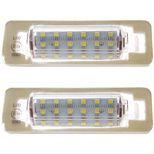 Mercedes W202 W210 oświetlenie tablicy rejestracyjnej LED